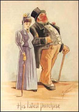 Martin Anderson was a Scottish artist who producedseveral postcards like the one above in support ofthe women's suffrage movement. The postcard refersto the Married Women's Property Act.